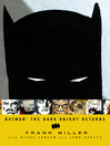 Cover image for Batman: The Dark Knight Returns